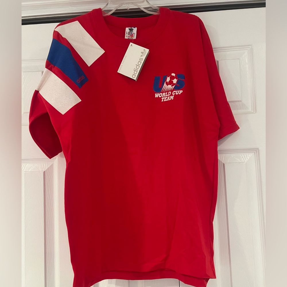 NWT Retro Adidas US World Cup Team T-shirt